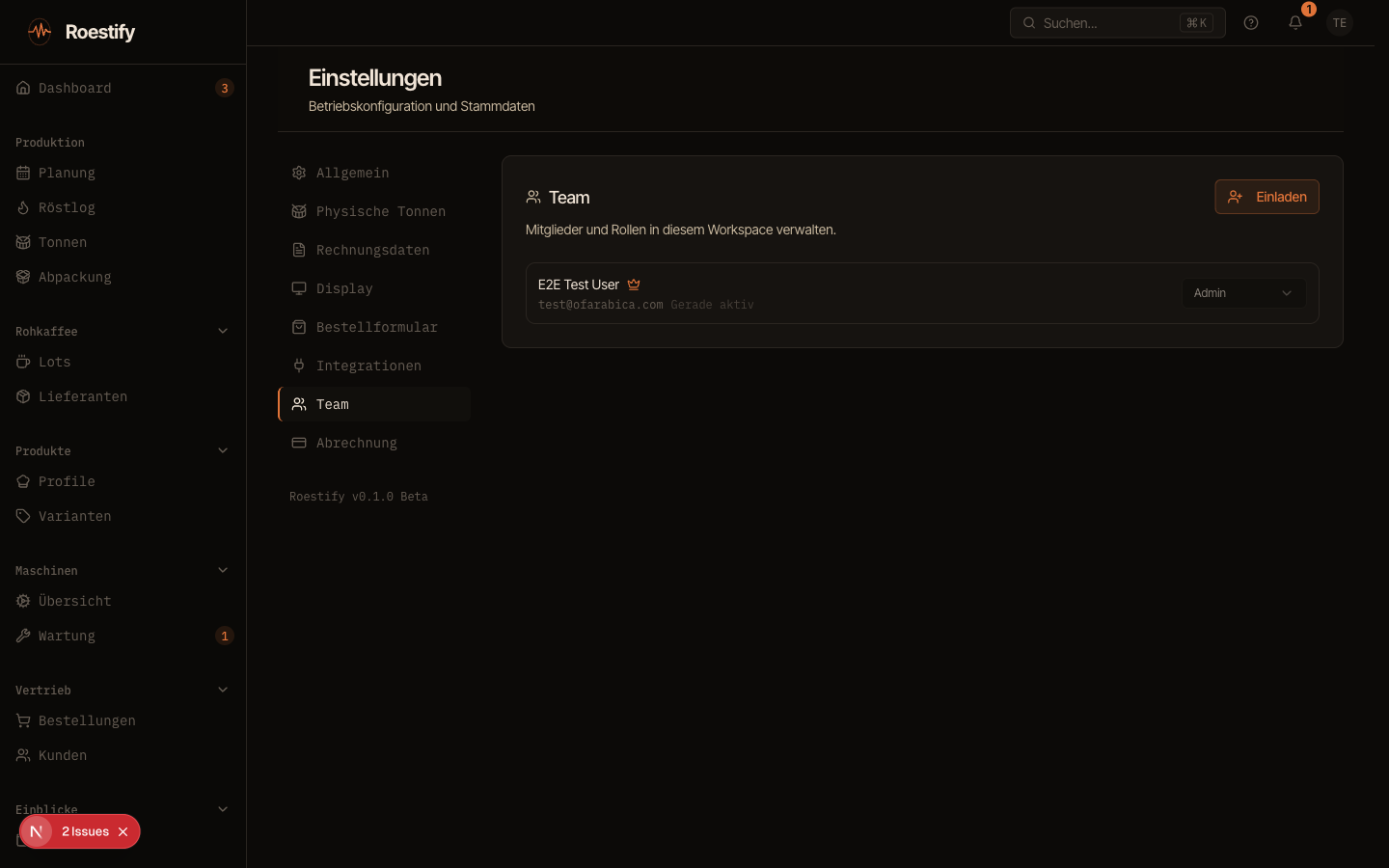 Teamverwaltung
